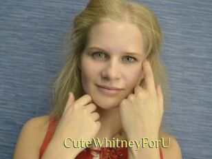 CuteWhitneyForU