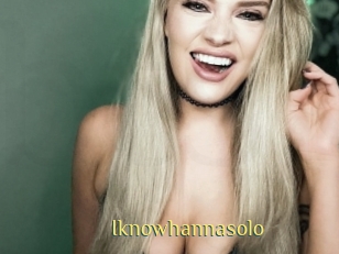 Iknowhannasolo