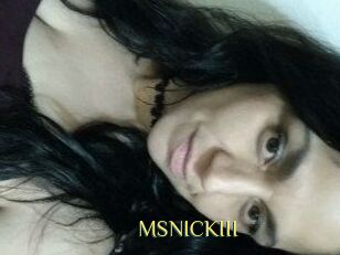 MSNICKIII