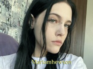 Mariamhewson